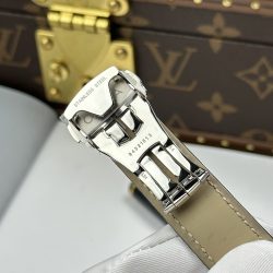 Đồng Hồ Omega Rep Cao Cấp De Ville Co-Axial Chronometer 8500 Mặt Xanh Dương Dây Da 41mm (2)