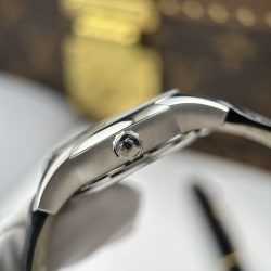 Đồng Hồ Omega Replica 11 De Ville Co-Axial Chronometer 8500 Mặt Đen Dây Da 41mm (2)