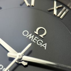 Đồng Hồ Omega Replica 11 De Ville Co-Axial Chronometer 8500 Mặt Đen Dây Da 41mm (2)