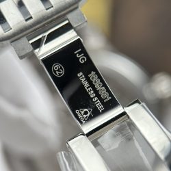 Đồng Hồ Omega Replica 11 De Ville Co-Axial Chronometer 8500 Mặt Đen Dây Kim Loại 41mm (2)