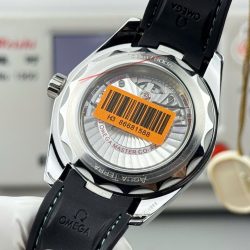 Đồng Hồ Omega Seamaster Co-Axial Replica 11 Mặt Xanh Lục Lam Dây Cao Su Xưởng VS 41mm (2)