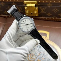 Đồng Hồ Patek Philippe Calatrava 6119 Rep 11 Mặt Trắng Dây Da Màu Đen 39mm (2)