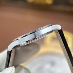 Đồng Hồ Patek Philippe Calatrava 6119 Rep 11 Mặt Trắng Dây Da Màu Đen 39mm (2)