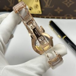 Đồng Hồ Patek Philippe Twenty 4 7300 Chế Tác Vỏ Mạ Vàng Hồng Đính Full Đá 36mm (2)