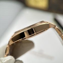 Đồng Hồ Patek Philippe Twenty 4 7300 Chế Tác Vỏ Mạ Vàng Hồng Đính Full Đá 36mm (2)