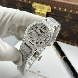 Đồng Hồ Patek Philippe Twenty 4 7300 Replica 11 Vỏ Đính Full Đá Máy Cơ Tự Động Thuỵ Sỹ 36mm (2)