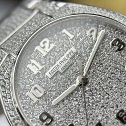 Đồng Hồ Patek Philippe Twenty 4 7300 Replica 11 Vỏ Đính Full Đá Máy Cơ Tự Động Thuỵ Sỹ 36mm (2)