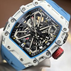 Đồng Hồ Richard Mille Chế Tác RM35-03 Rafael Nadal Vỏ Carbon TPT Màu Trắng 43 (2)