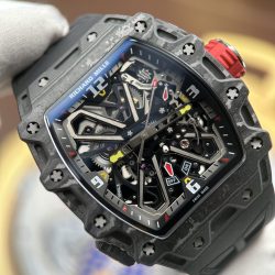 Đồng Hồ Richard Mille RM 35-03 Rafael Nadal Replica 11 Vỏ Carbon TPT Màu Đen 43 (2)