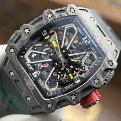 Đồng Hồ Richard Mille RM 35-03 Rafael Nadal Replica 11 Vỏ Carbon TPT Màu Đen 43 (2)