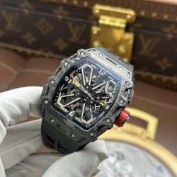 Đồng Hồ Richard Mille RM 35-03 Rafael Nadal Replica 11 Vỏ Carbon TPT Màu Đen 43 (2)