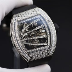 Đồng Hồ Richard Mille RM59-01 Replica 11 Đính Full Đá Dây Cao Su 51x43mm (2)