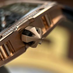 Đồng Hồ Richard Mille RM67-01 Chế Tác Mạ Vàng Hồng Đính Full Kim Cương Moissanite 38.7×47 (2)
