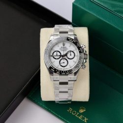 Đồng Hồ Rolex Cosmograph Daytona 126500 Panda Replica 11 Bộ Máy Calibre 4131 Super Clone Nhà Máy VS 40mm (2)