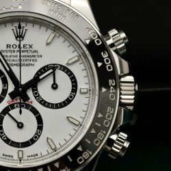 Đồng Hồ Rolex Cosmograph Daytona 126500 Panda Replica 11 Bộ Máy Calibre 4131 Super Clone Nhà Máy VS 40mm (2)