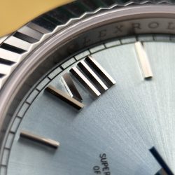 Đồng Hồ Rolex Day-Date Chế Tác Mặt Xanh Băng Nặng 212 Máy Calibre 3255 Nhà Máy RC 40mm (2)