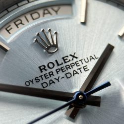 Đồng Hồ Rolex Day-Date Chế Tác Mặt Xanh Băng Nặng 212 Máy Calibre 3255 Nhà Máy RC 40mm (2)
