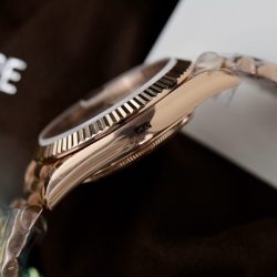 Đồng Hồ Rolex Day-Date Mạ Vàng Hồng Replica 1 1 Nặng 186 Grams Nhà Máy QF 40mm (1)