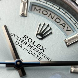 Đồng Hồ Rolex Day-Date Mặt Xanh Băng Chế Tác Bộ Chuyển Động Calibre 3255 Nhà Máy RC 40mm (2)