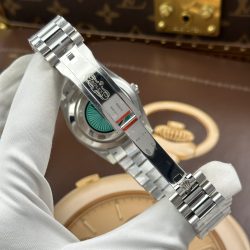 Đồng Hồ Rolex Day-Date Mặt Xanh Dương Replica 11 Nặng 212 Gram Bộ Chuyển Động Calibre 3255 Nhà Máy RC 40mm (2)