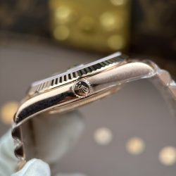 Đồng Hồ Rolex Day-Date Nam Chế Tác Mặt Bạc Bộ Chuyển Động Calibre 3255 Nhà Máy RC 40mm (2)