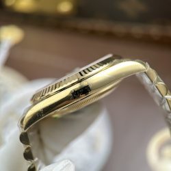 Đồng Hồ Rolex Day-Date Nam Chế Tác Mặt Đen Máy Calibre 3255 Super Clone Nhà Máy RC 40mm (2)