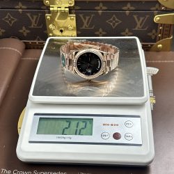 Đồng Hồ Rolex Day-Date Rep 1 1 Mặt Xám Ombre Bộ Chuyển Động Calibre 3255 Xưởng RC 40mm (2)