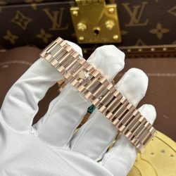 Đồng Hồ Rolex Day-Date Rep 1 1 Mặt Xám Ombre Bộ Chuyển Động Calibre 3255 Xưởng RC 40mm (2)