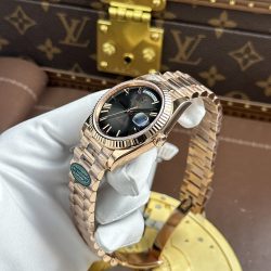 Đồng Hồ Rolex Day-Date Rep 1 1 Mặt Xám Ombre Bộ Chuyển Động Calibre 3255 Xưởng RC 40mm (2)