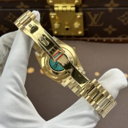 Đồng Hồ Rolex Day-Date Rep 11 Mặt Khảm Xà Cừ Bộ Chuyển Động Calibre 3255 Nhà Máy RC 40mm (2)