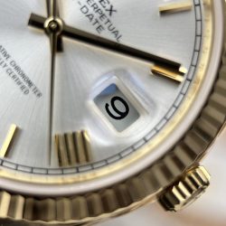 Đồng Hồ Rolex Day-Date Rep Cao Cấp Mặt Bạc Máy Calibre 3255 Super Clone Nhà Máy RC 40mm (2)