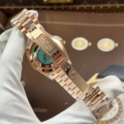 Đồng Hồ Rolex Day-Date Replica 11 Mặt Trắng Sứ Trọng Lượng 212 Gram Chuẩn Auth Nhà Máy RC 40mm (2)