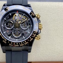 Đồng Hồ Rolex Daytona By Blaken Replica 11 Màu Đen Mặt Lộ Cơ 40mm (2)