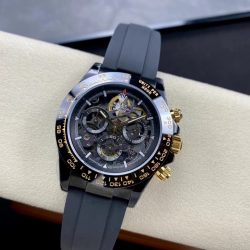 Đồng Hồ Rolex Daytona By Blaken Replica 11 Màu Đen Mặt Lộ Cơ 40mm (2)