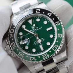 Đồng Hồ Rolex GMT-Master II 126729VTNR Chế Tác Mặt Số Màu Xanh Lá Cây Nhà Máy VS 40mm (1)