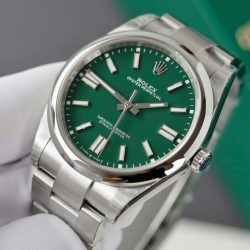 Đồng Hồ Rolex Oyster Perpetual 126000 Chế Tác Mặt Xanh Lá Cây Máy Cơ Thuỵ Sỹ VSF 41mm (2)