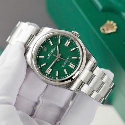 Đồng Hồ Rolex Oyster Perpetual 126000 Chế Tác Mặt Xanh Lá Cây Máy Cơ Thuỵ Sỹ VSF 41mm (2)