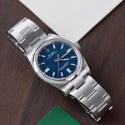 Đồng Hồ Rolex Oyster Perpetual 126000 Rep 11 Mặt Xanh Dương Máy Cơ Thuỵ Sỹ VSF 36mm (2)