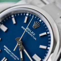 Đồng Hồ Rolex Oyster Perpetual 126000 Rep 11 Mặt Xanh Dương Máy Cơ Thuỵ Sỹ VSF 36mm (2)