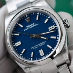 Đồng Hồ Rolex Oyster Perpetual 126000 Rep 11 Mặt Xanh Dương Máy Cơ Thuỵ Sỹ VSF 36mm (2)