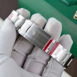 Đồng Hồ Rolex Oyster Perpetual 134300 Replica 11 Mặt Số Màu Xanh Cốm Máy Cơ Thuỵ Sỹ VSF 41mm (10)