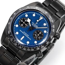 Đồng Hồ Tudor Black Bay Chrono Replica 11 Mặt Xanh Dương Máy Cơ Thuỵ Sỹ 42mm (2)