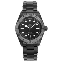 Đồng Hồ Tudor Black Bay Replica Cao Cấp Mặt Đen Vạch Chỉ Giờ Trắng 41mm (2)