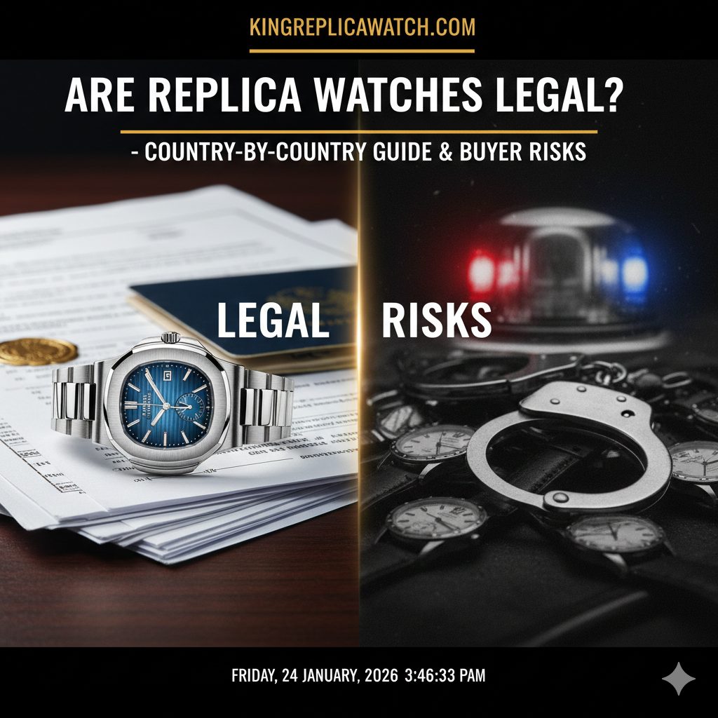 Are Replica Watches Legal? – Country-by-Country Guide & Buyer Risks