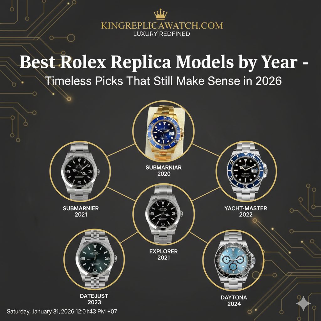 Best Rolex Replica Models by Year – Timeless Picks That Still Make Sense in 2026