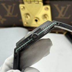 Đồng Hồ Audemars Piguet Royal Oak DiW 15500 Rep 11 Vỏ Carbon Kim Giây Màu Xanh Dương 41mm (2)