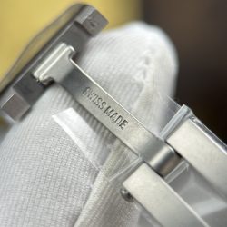 Đồng Hồ Cartier De Santos Small Replica 11 Mặt Trắng Dây Kim Loại 27mmx34 (3)