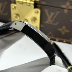 Đồng Hồ Cartier Santos Rep 11 Màu Đen Viền Nhám Màu Xám 51.1x41 (2)