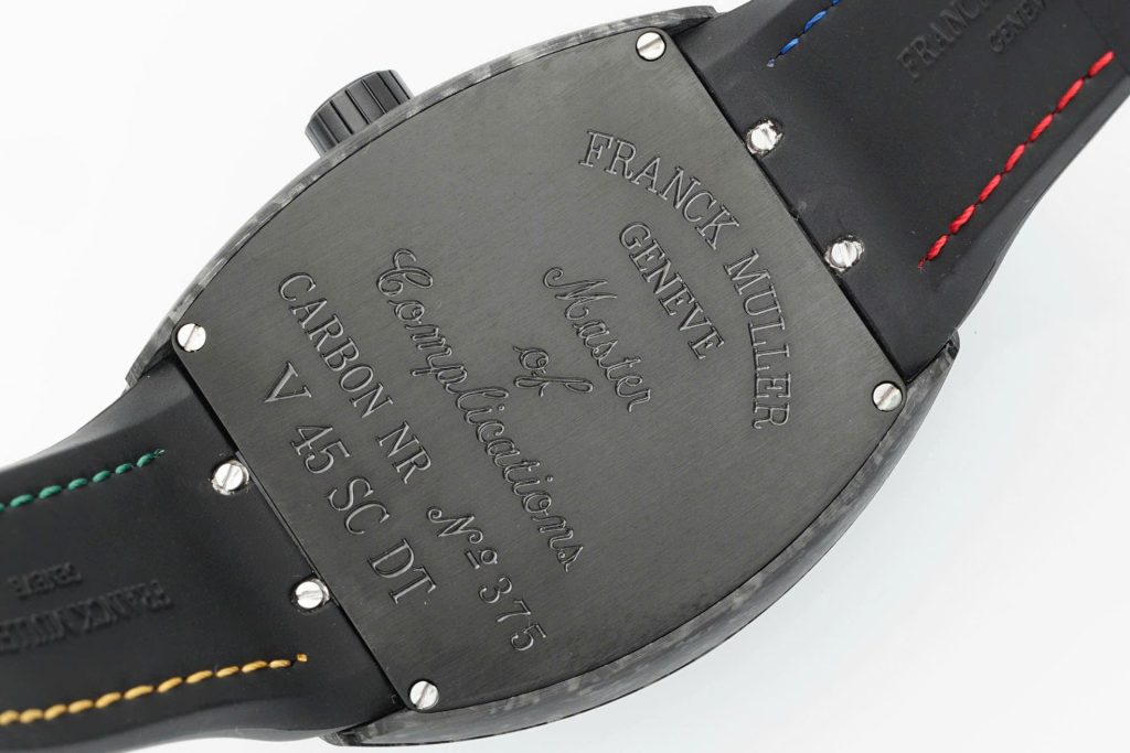 Đồng Hồ Franck Muller Vanguard V45 Chế Tác Vỏ Carbon Cọc Số 7 Màu Xưởng ABF 45mm (2)