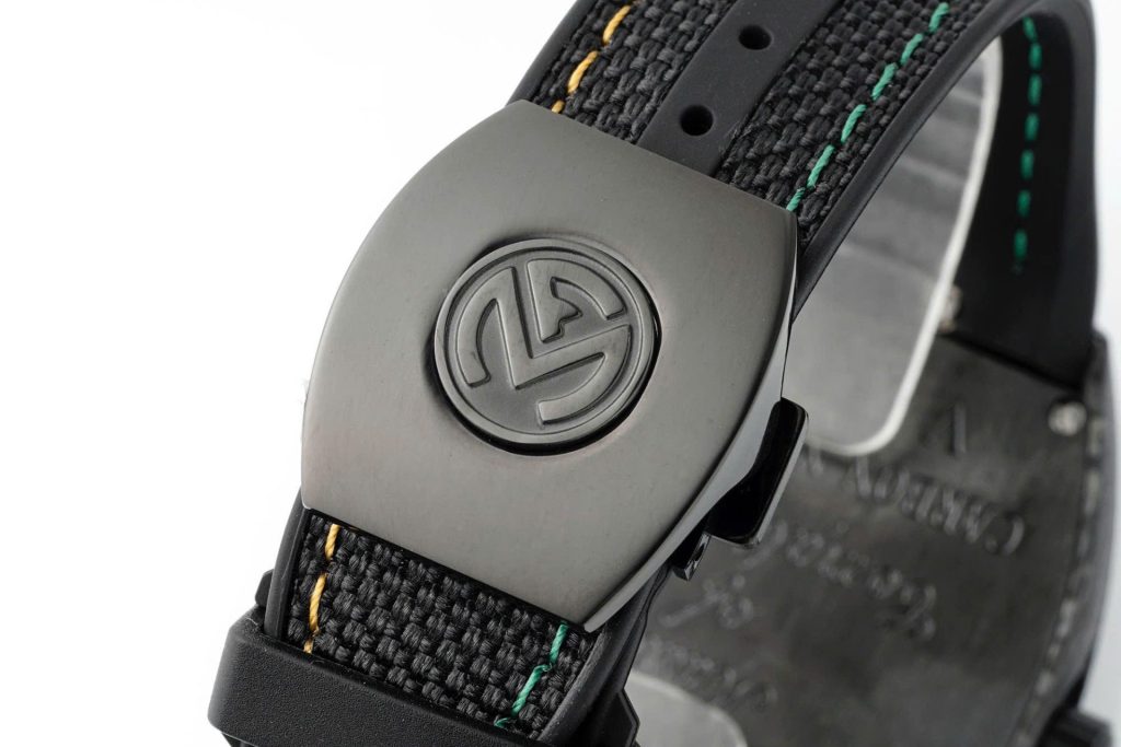 Đồng Hồ Franck Muller Vanguard V45 Chế Tác Vỏ Carbon Cọc Số 7 Màu Xưởng ABF 45mm (2)